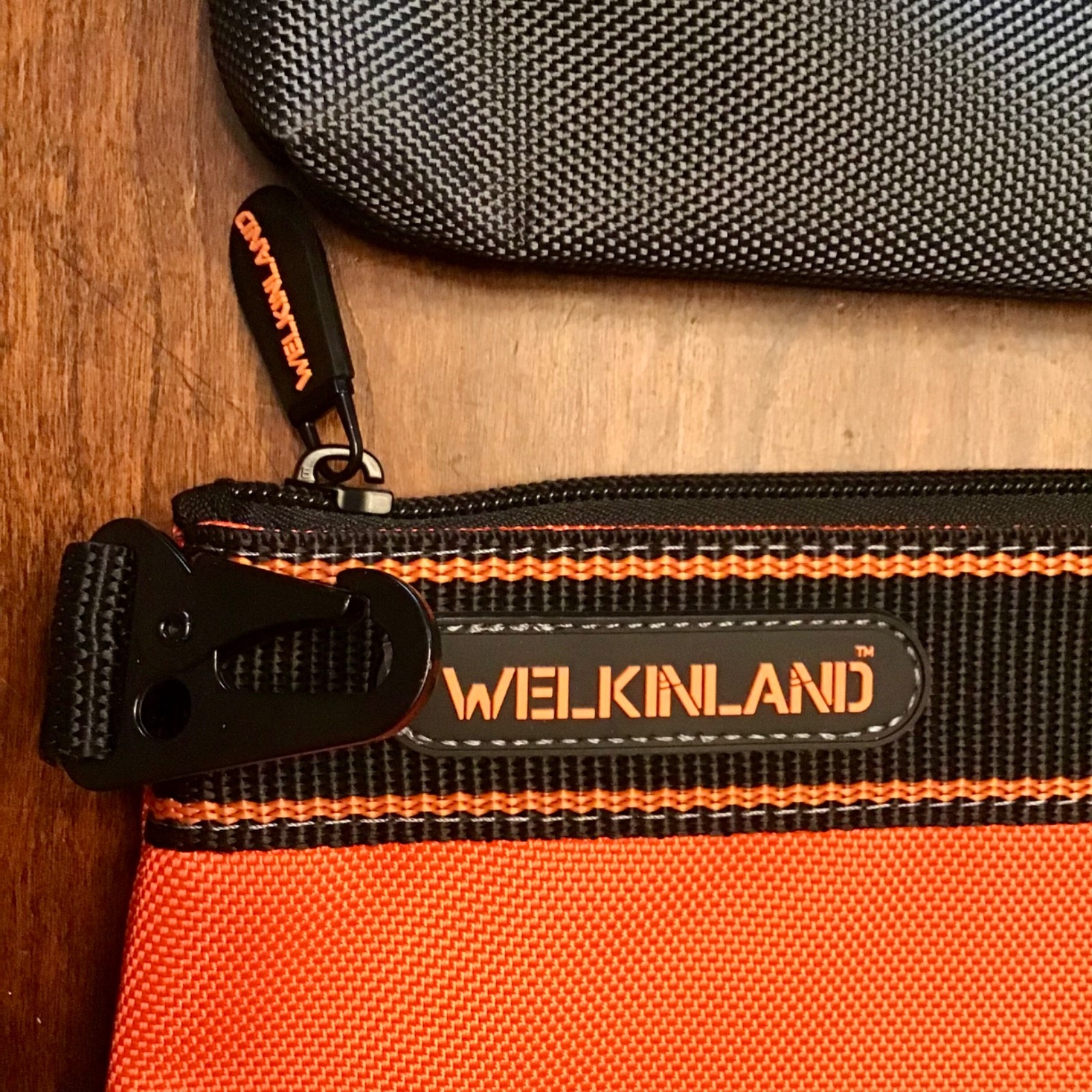 2 Welkinland Tool Zipper Pouches 12″W X 7″ Tall Waxed Canvas Heavy Duty