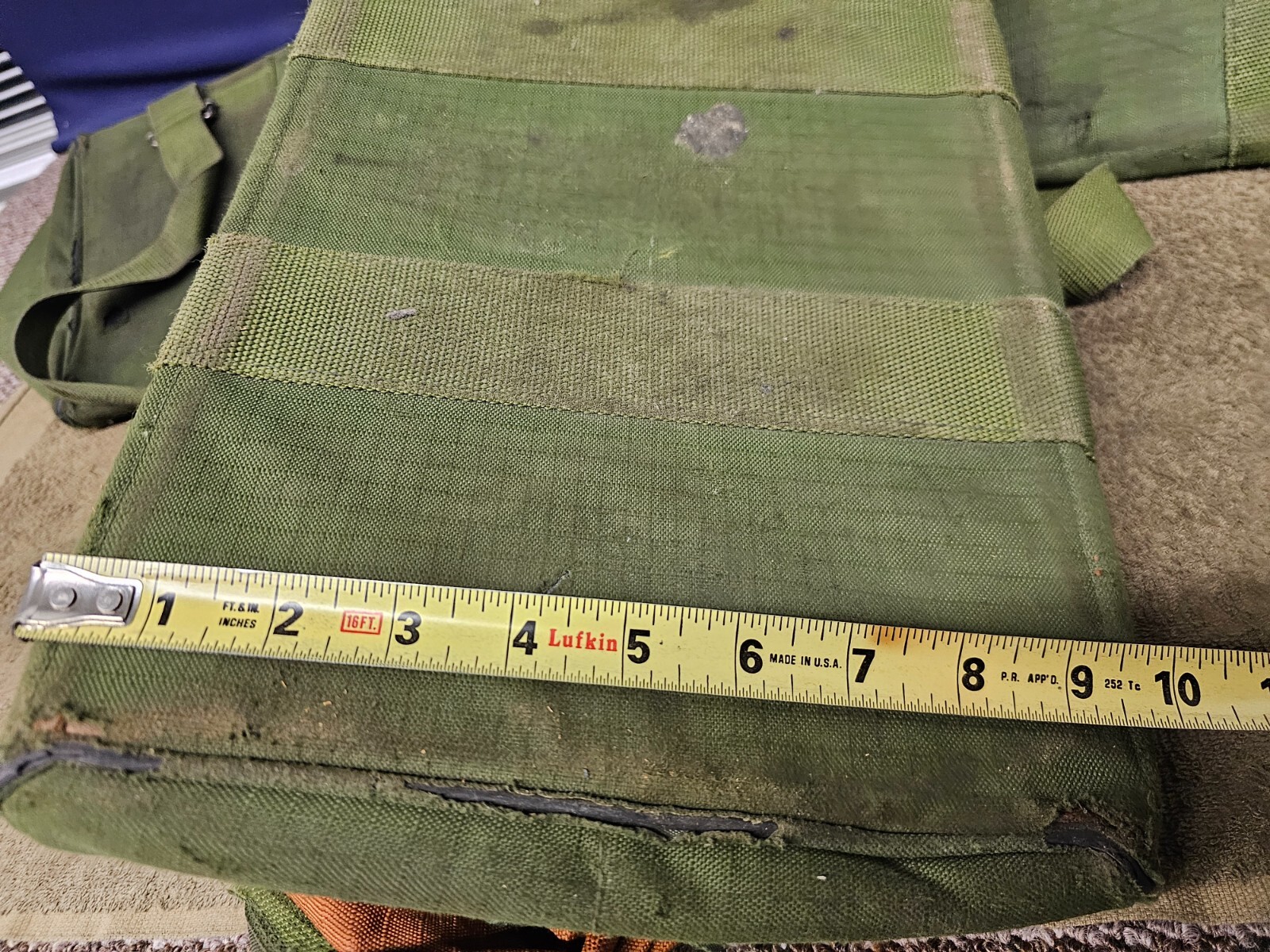 3 Bucket Boss Mechanics Canvas Tool Bags Zipper Bag Green Large Military