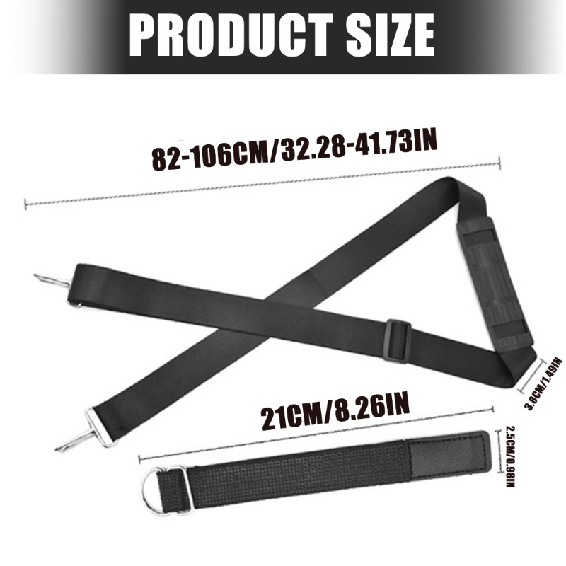 Professional Crossbody Harness For Yard Tool Adjustable Tension Relief System