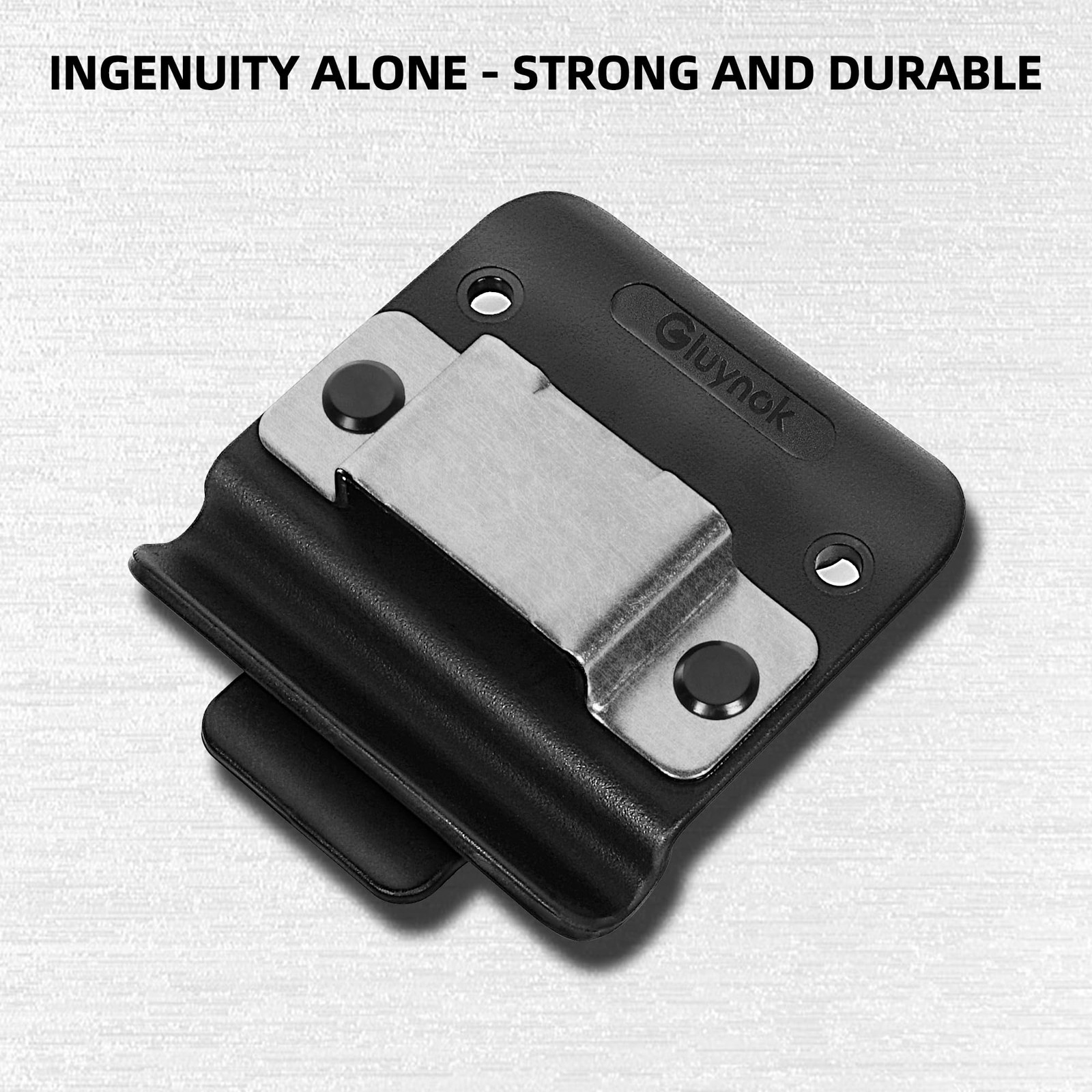 Tape Measure Holder，Drill Holder for Tool Belt-Simple Hook Holster black