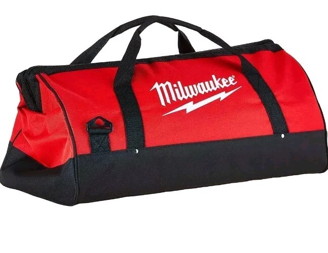 New Large Milwaukee 20.5″L x 9″W x 8″H Heavy Duty Contractor Bag