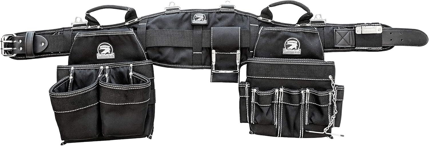 B240 Electrician’s Combo With Pro-Comfort Back Medium – 31″-35″ Waist, Black