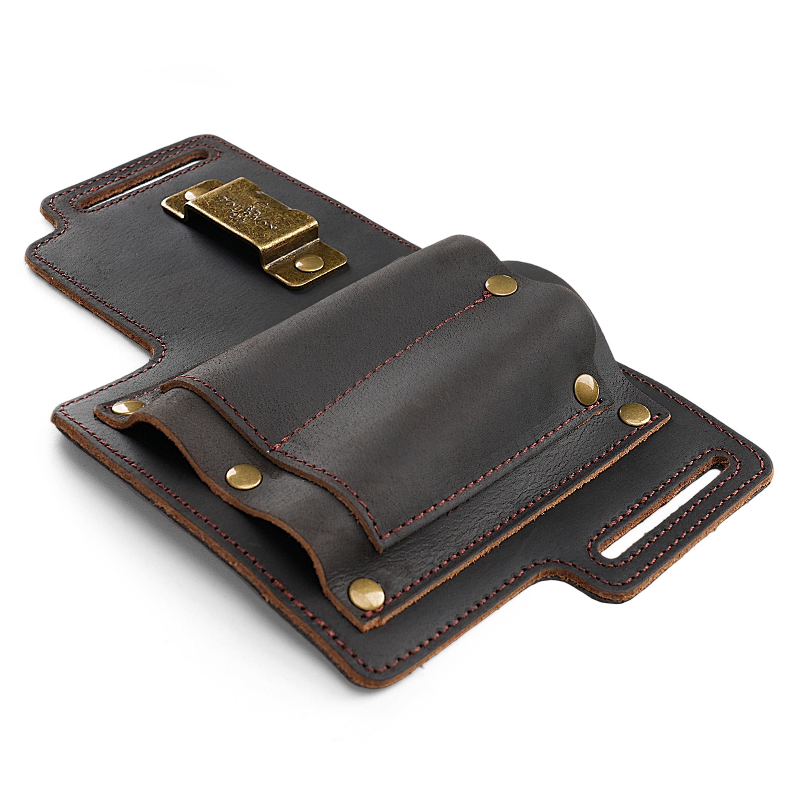 Tourbon Leather 4-in-1 Tool Pouch Electrician Framer Garden Belt Utility Bag