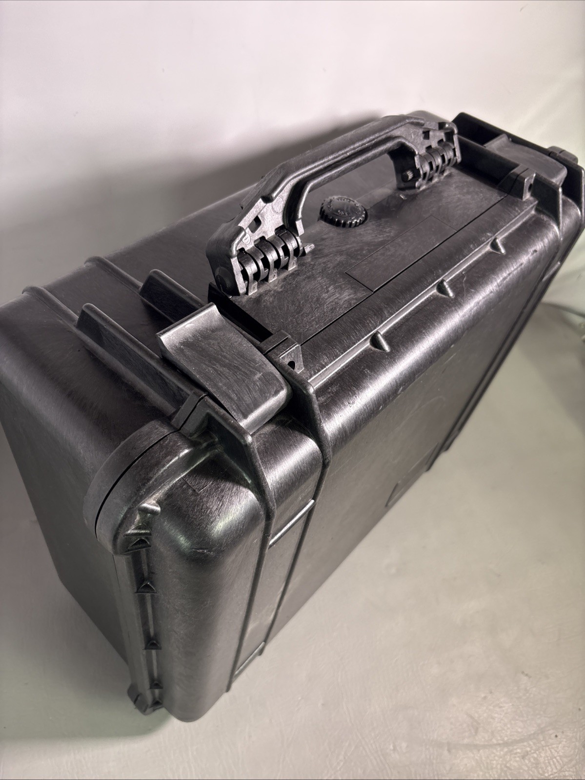 Black Heavy Duty Waterproof Dust-Proof Equipment Case 18.5x 14.5x 6.5″ Plastic