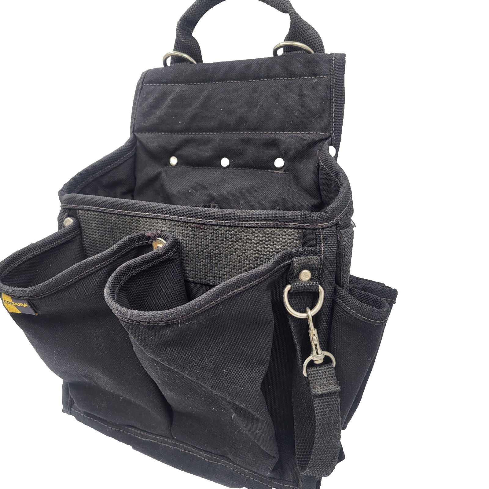 Cordura Tool Pouch Electrician Carpenter Belt Bag Multi Pocket Heavy Duty