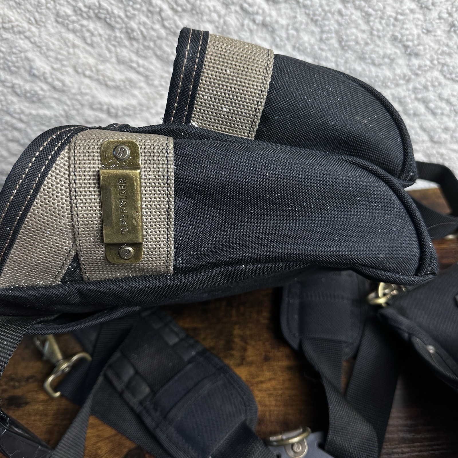 CLC 1614 Professional Carpenters Combo Tool Belt Black 23 Pockets Rugged Work
