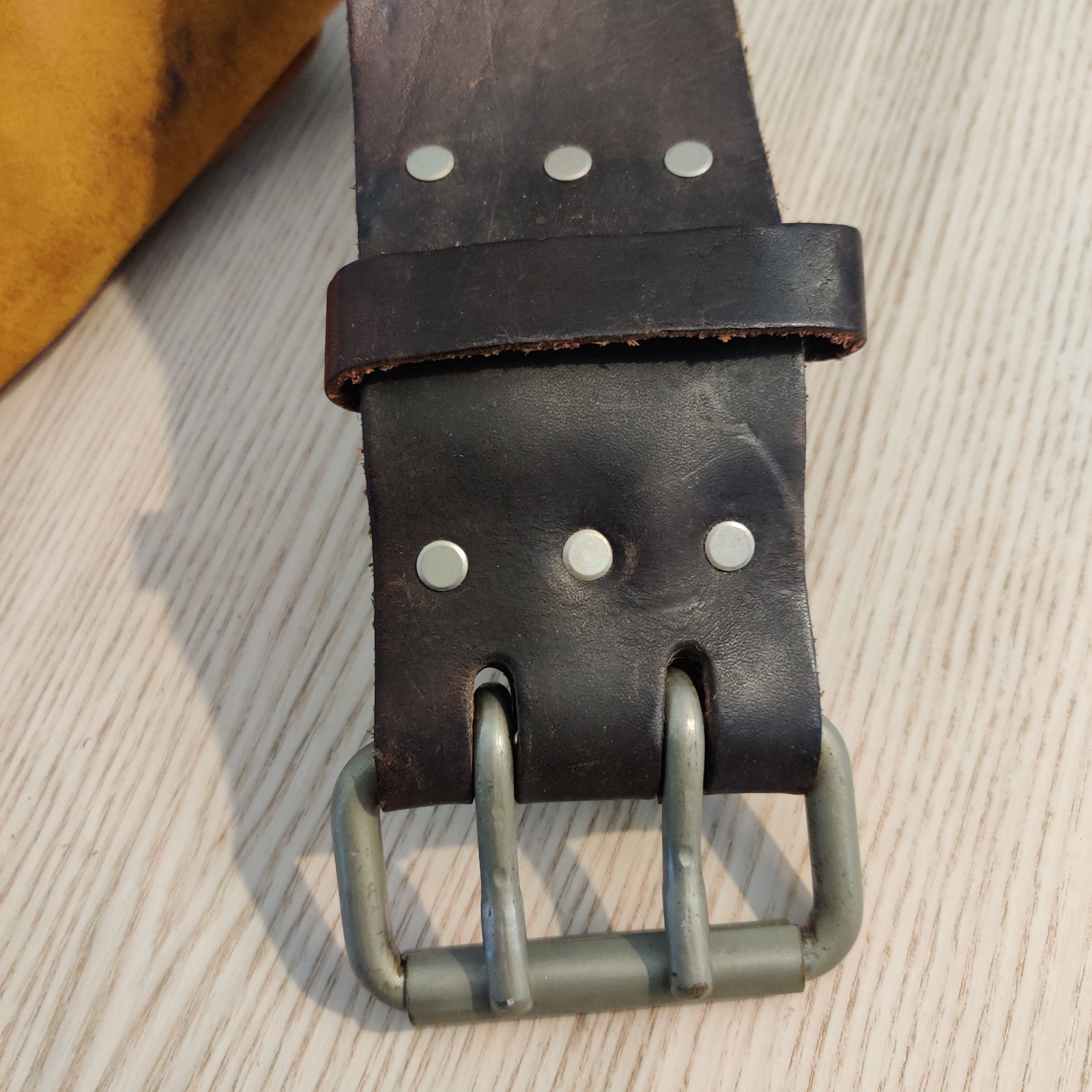 Craftsman 40391 Carpenter Leather Tool Belt 42-46 Tape Measure Holder CLC Pouch