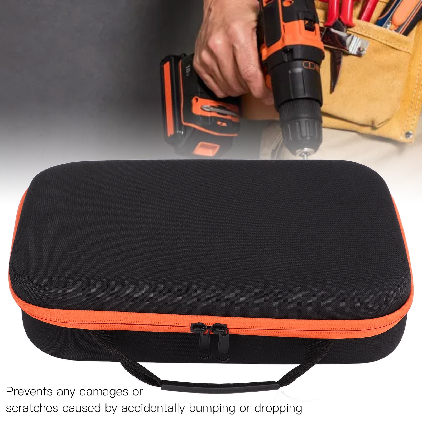 Tool Pouch Oxford Fabric Electric Grinder Drill Storage Case