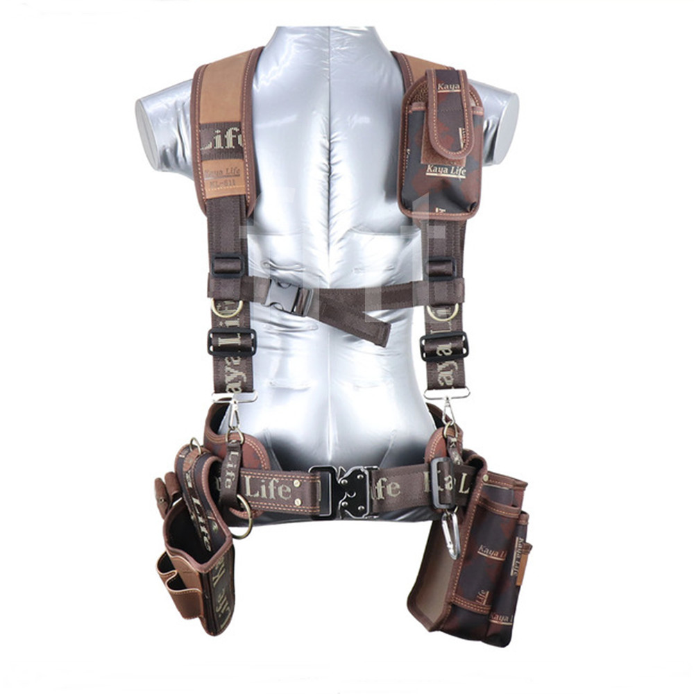KAYA LIFE KL-600 Work Tool Belt Suspenders Drill Pouch Holder