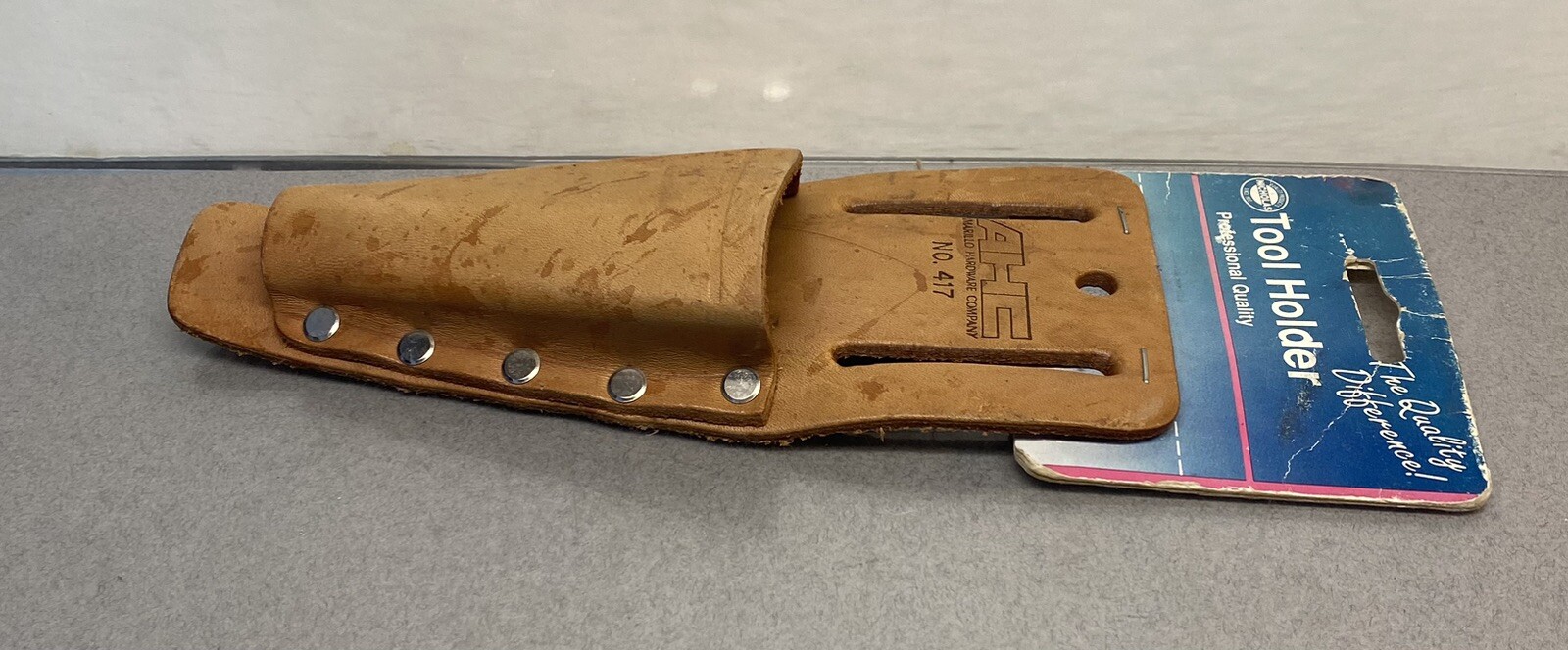 Vintage Leather Belt Loop Tool Holder Amarillo Hardware Company Nichols