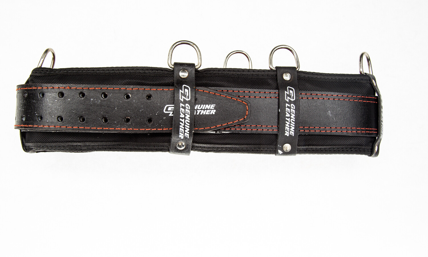 4″ in Heavy Duty Leather Work Tool Belt with Extra Foam Padded Fits upto 54″