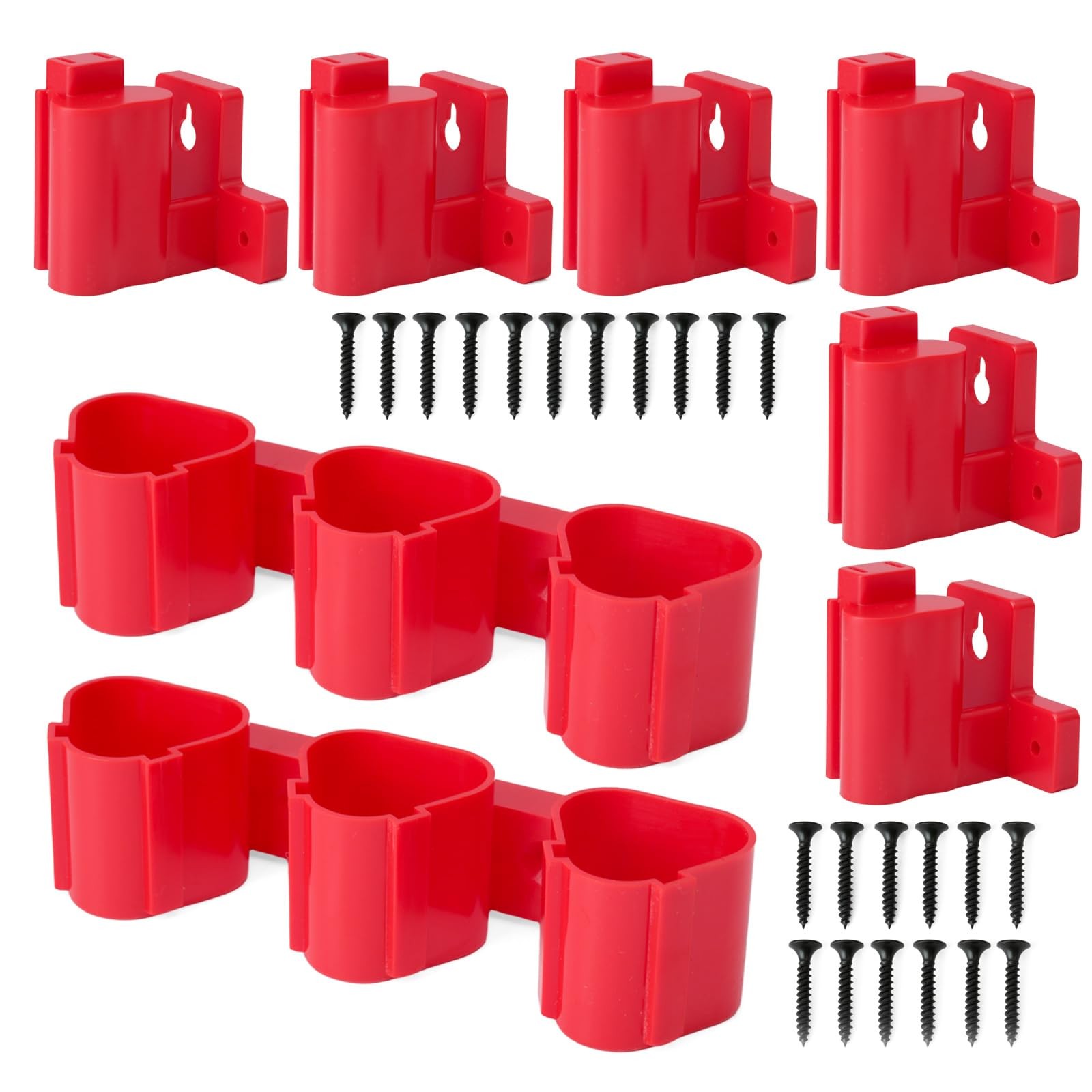 Tool Holders and Battery Holder Compatible with Milwaukee M12 12V Electric Dr…