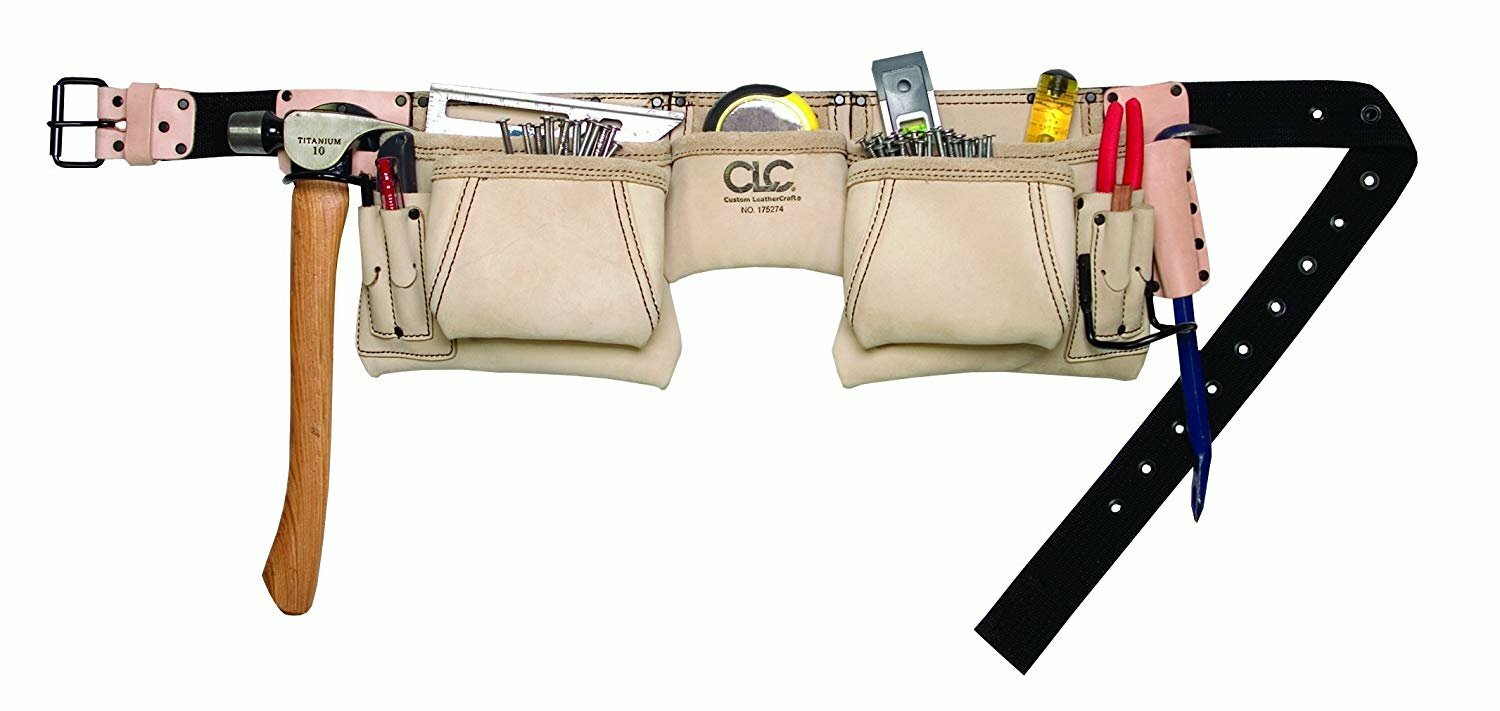 CLC Custom Leathercraft 175274 Heavy Duty Top Grain Leather Construction Work…