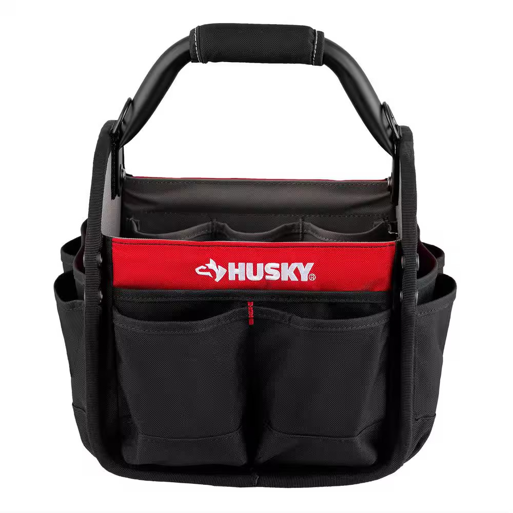 10 In. 15 Pocket Open Top Tool Bag