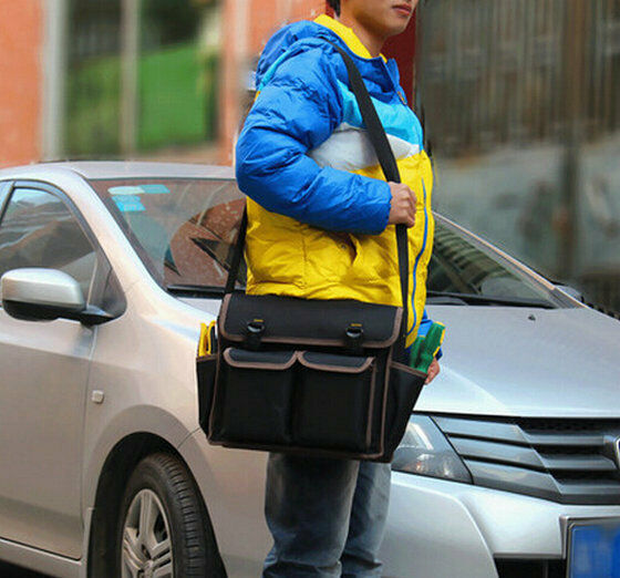 Multifunctional Hardware Kit Telecom Electrical Tool Bag Thicker Oxford Backpack