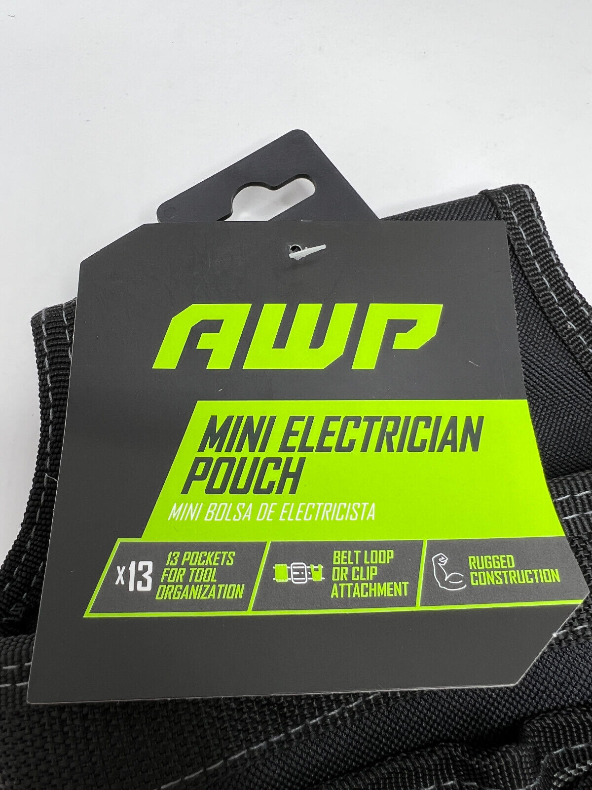 AWP HP ELECTRICIAN POUCH NEW WITH TAGS,WITH BELT CLIP Or BELT LOOP- 2 Pack