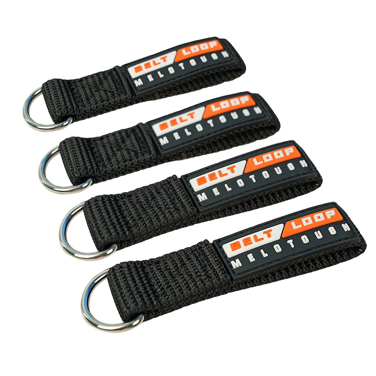 Heavy Duty Suspenders Loop Attachment for 2.25-2.5″ Belts, 4 Pack