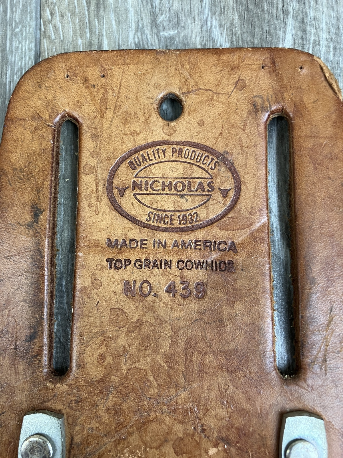Nicholas Cowhide Hammer Loop Top Grain #439