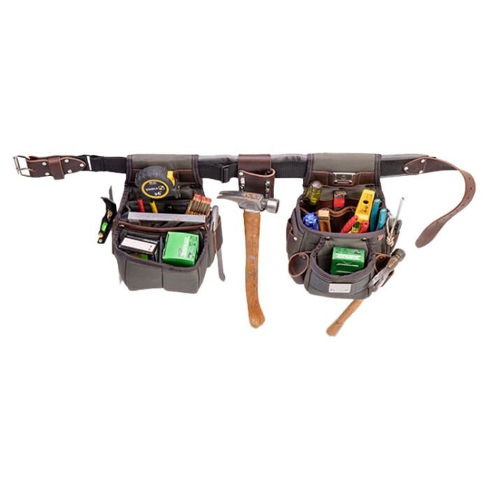 Veto Pro Pac Builder Tool Belt Padded Leather & Nylon Adjustable
