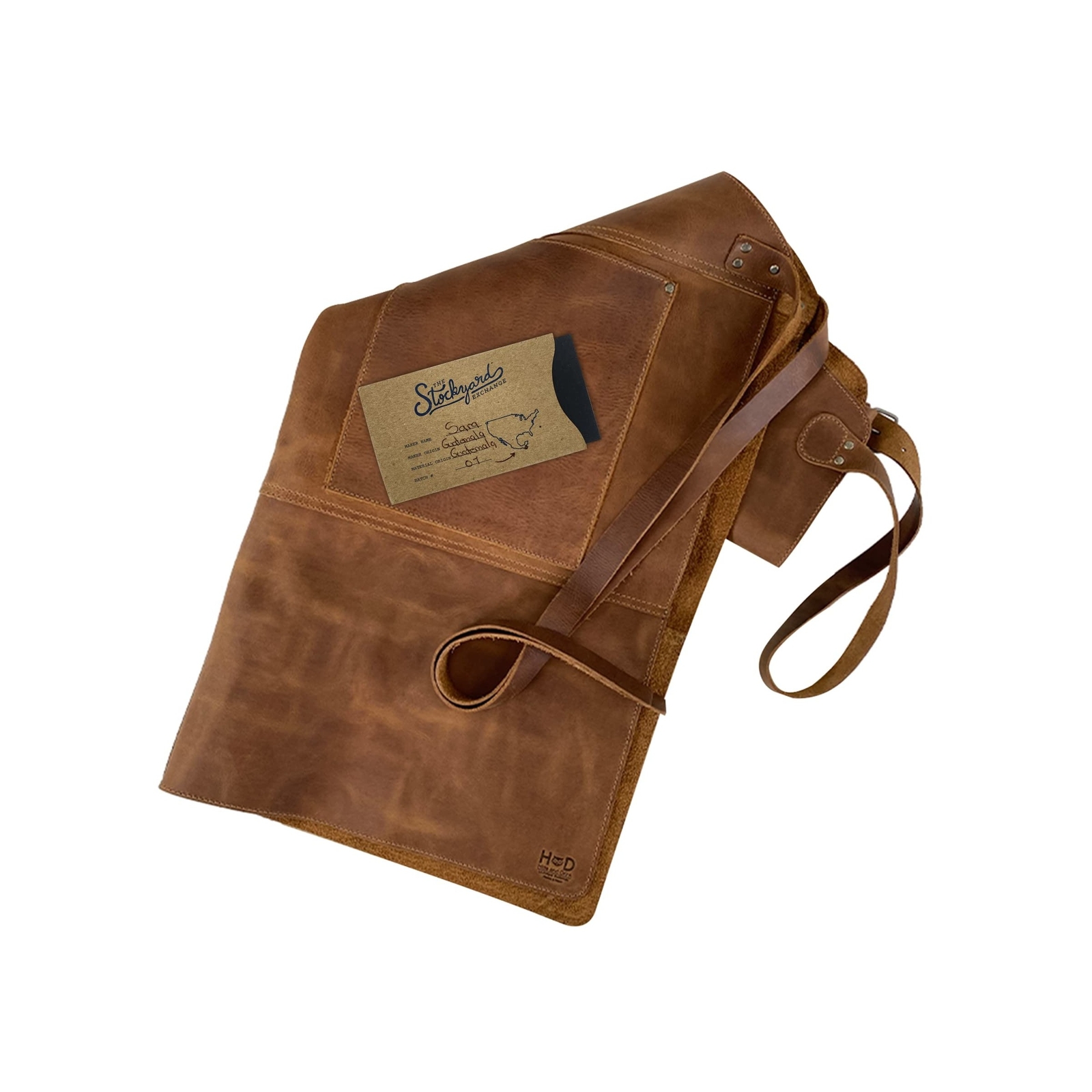 Hide & Drink, Durable Leather Apron, Utility Tool Pockets Adjustable, Butcher…