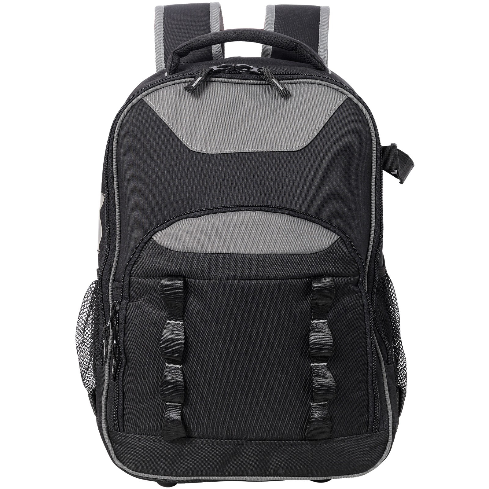 Oxford Cloth Multifunctional Tool Backpack, Heavy-Duty Tool Bag Multiple Pockets
