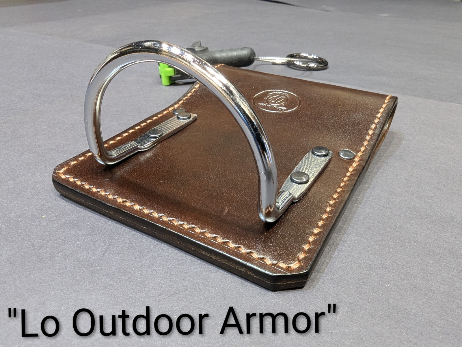 Hammer/Tool Handmade Leather Holster w/ Glove Clip «Only» (No Tools Included)