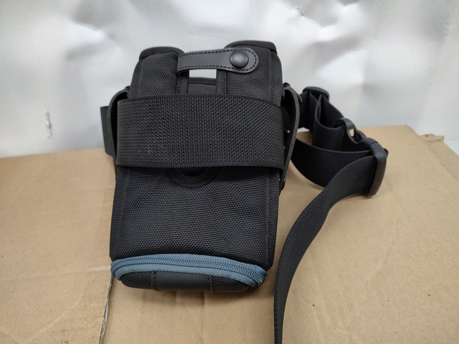 Agora Edge Black Holster W/waist Belt For Zebra Scanner Scan Tool Holder