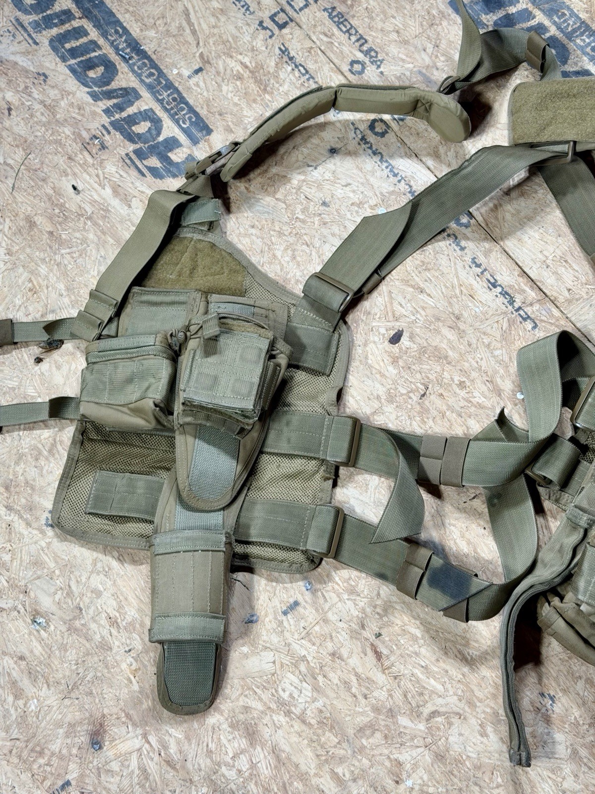 Atlas 46 Stratos Open Core Tool Vest With Tool Pouch Drill Save! Diamondback
