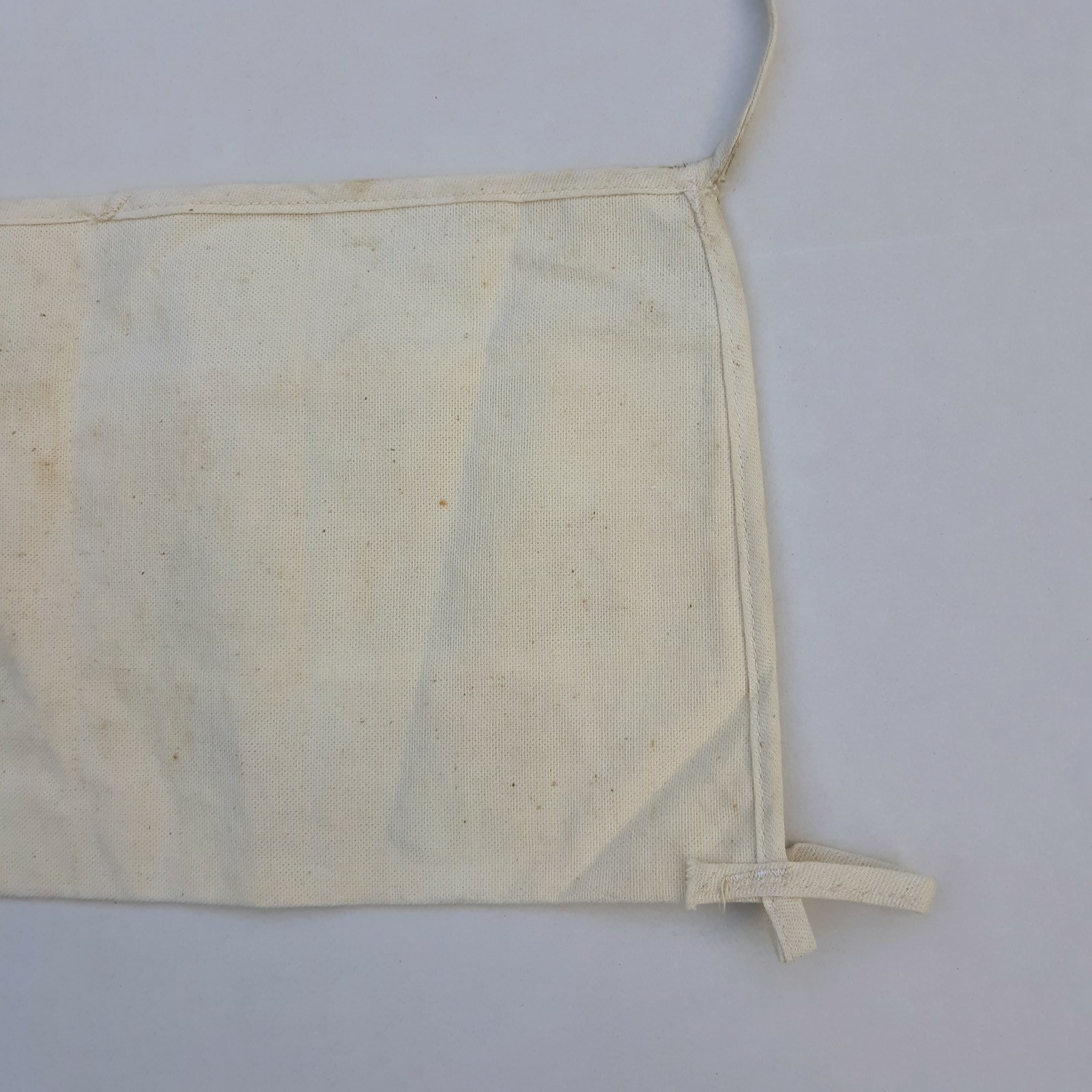 Vtg Lewisburg Ohio LOCK HARDWARE Trust Worthy Cloth Carpenter Waist Nail Pouch