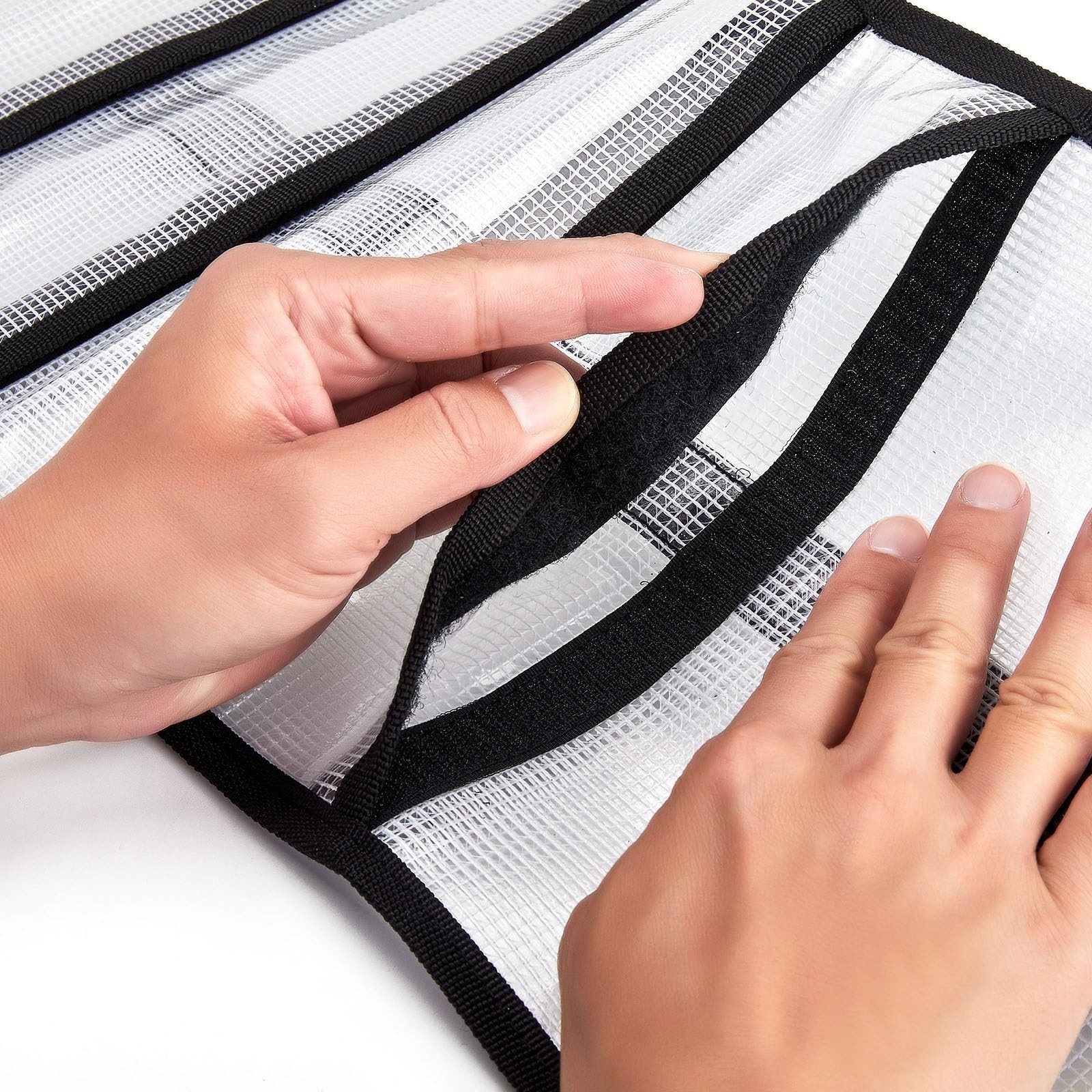 Small Roll Up Storage Bag, 6 Pockets Tool Kit, Suitable Small, 1-pack