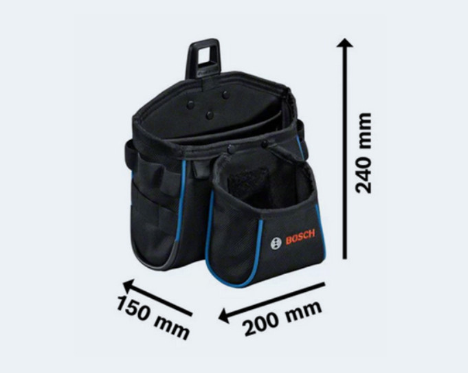 Bosch Professional 108 Pouch Tool Belt Set ProClick | Ergonomic Design