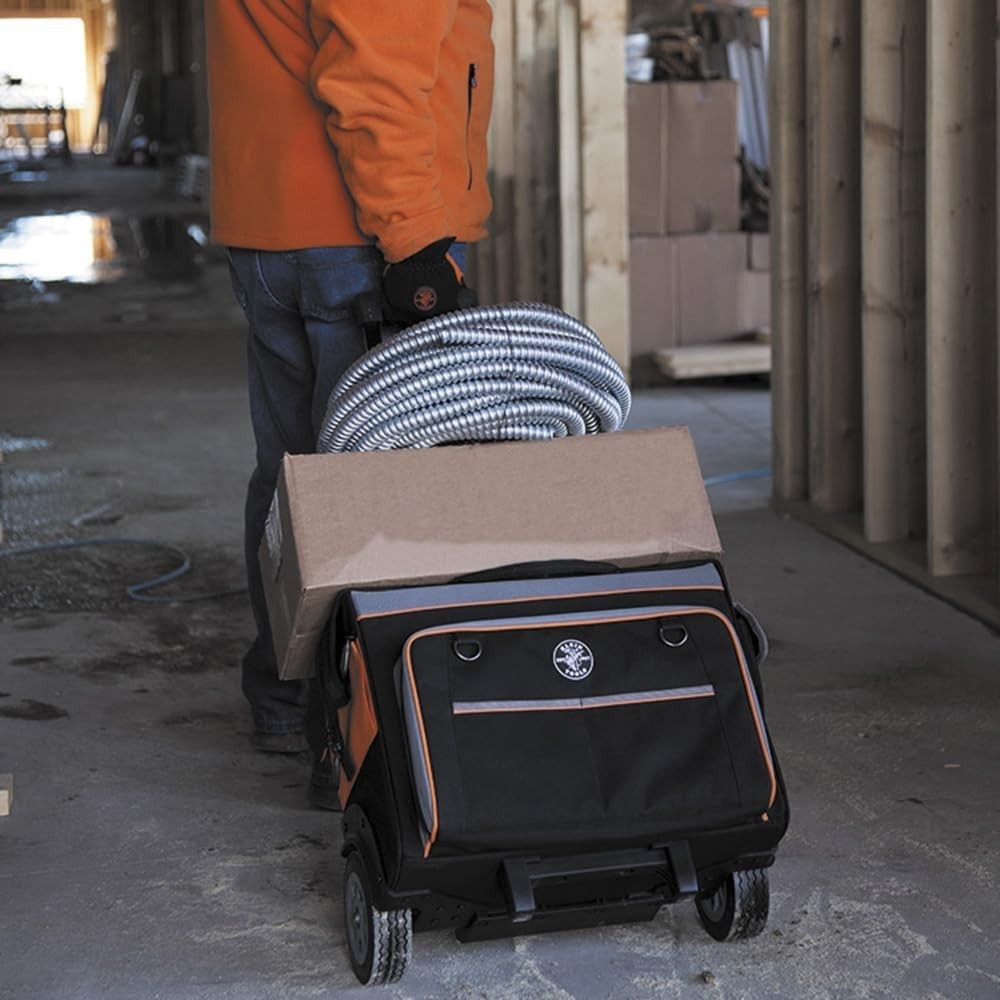 Tool Storage Organizer with 6 Inch Wheels and 200 Pound Capacity for Heavy Tools