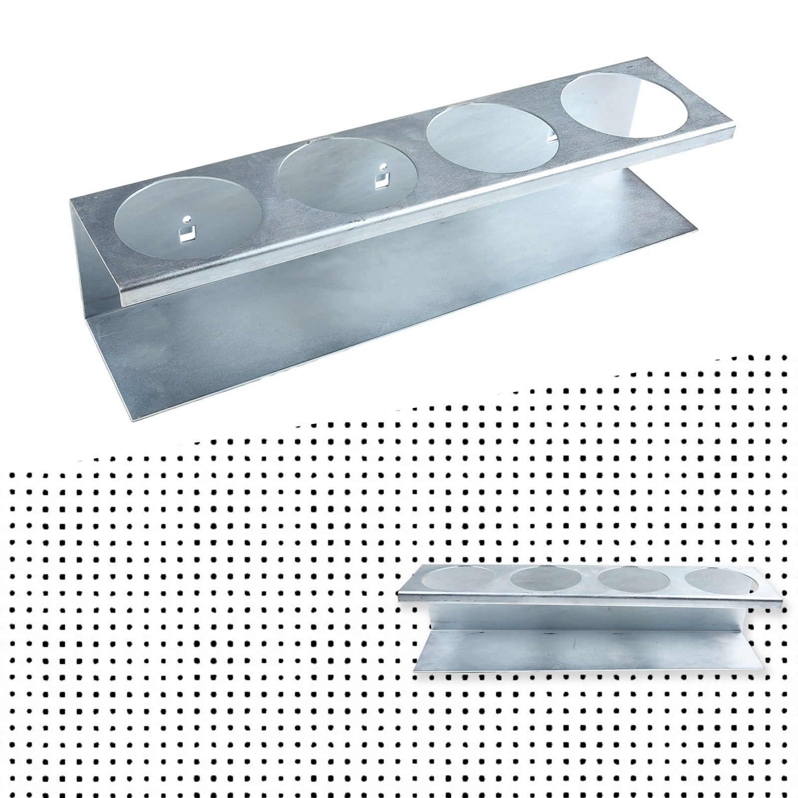 Storage Rack Tool Hanging Hardware Orifice Rack Screwdriver Wall-mounted