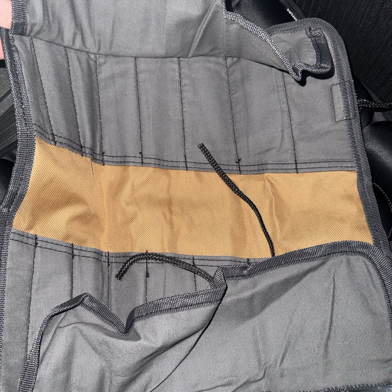 Wrench Roll Sleeve Hand Tool Bag Holder Small Tan Dickies brushes
