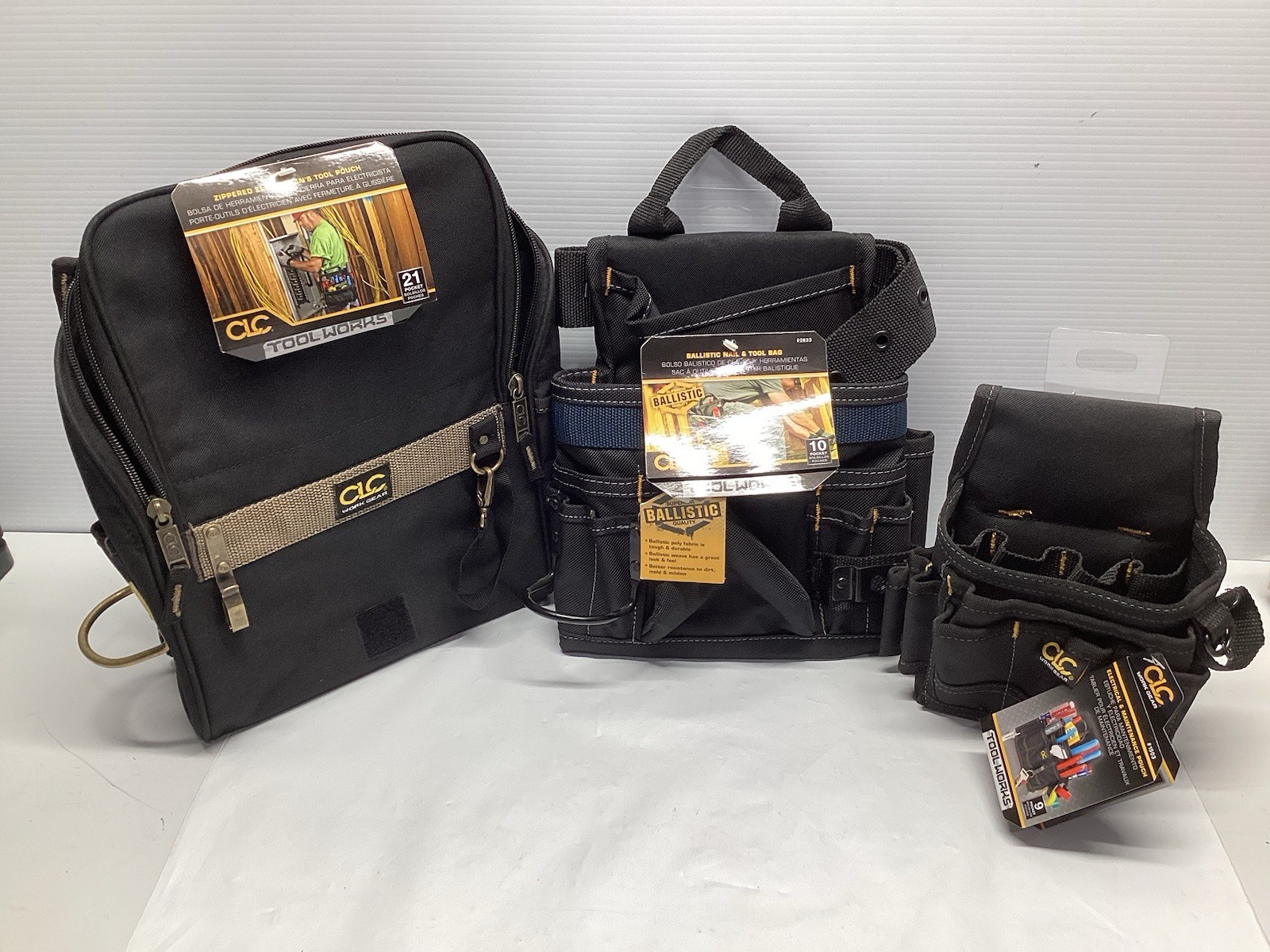 CLC Toolworks Pouches Bundle of 3 New