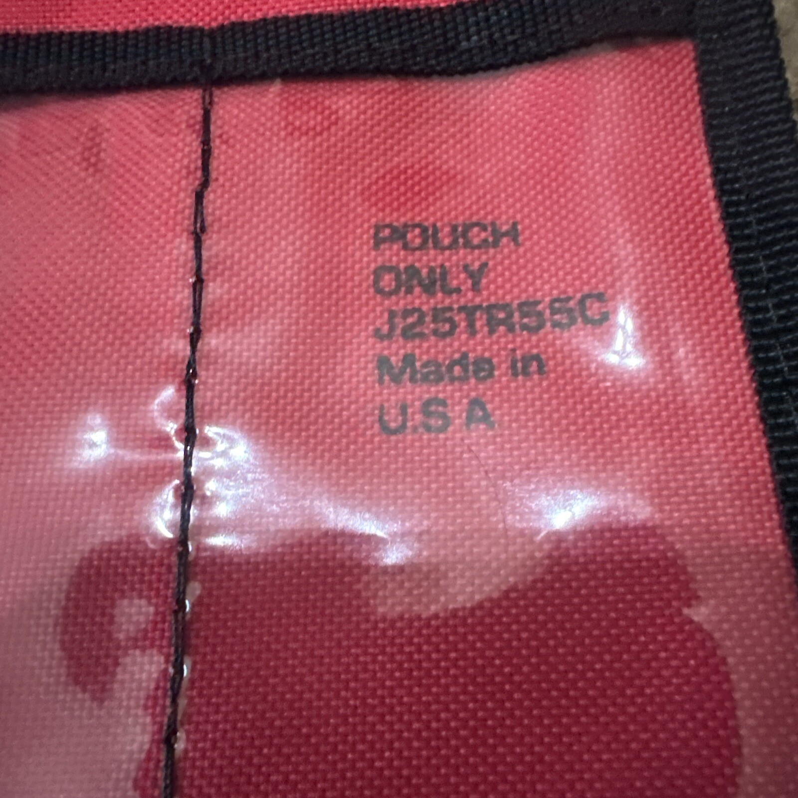 PROTO J25TR55C 4 Pocket Canvas Tool Roll Red ; 10X16 FREE SHIPPING