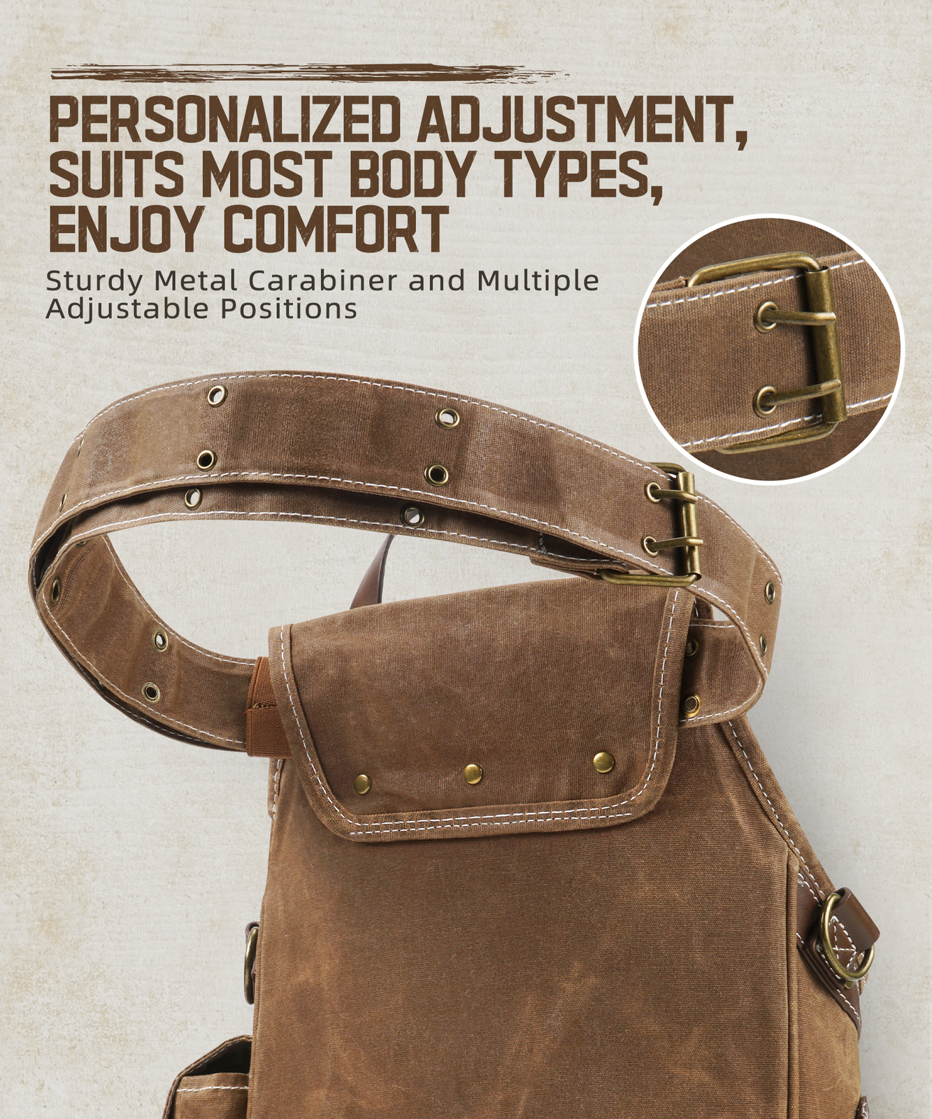 11-Pocket Heavy Duty Tool Belt Pouch Tool Belt For Men Electrician Carpenter
