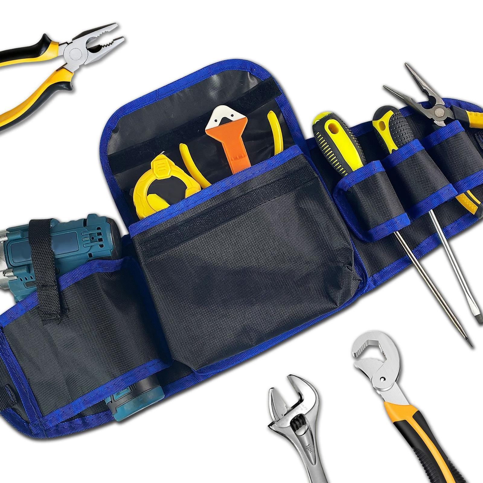 Tool Pouch Sturdy with Adjustable Waist Strap,Tool Waist Bag Multifunction Tool