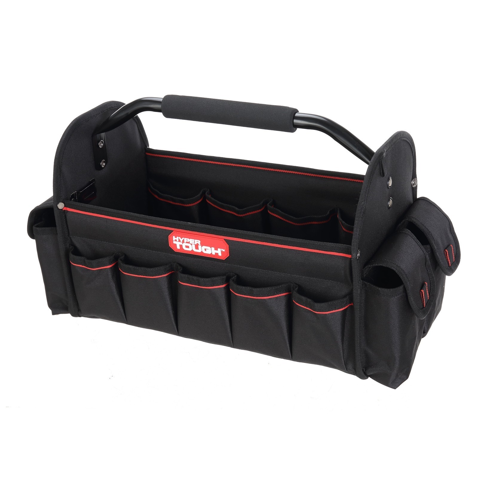 Open Top Tool Tote 16 Inches Long for Carrying and Organizing Workshop Tools