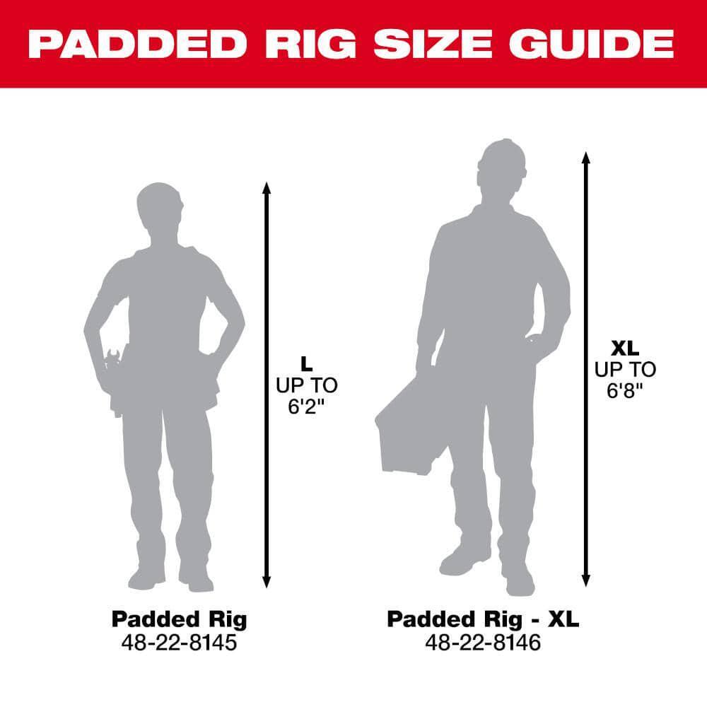 Electricians Adjustable Work Belt and X-Large Padded Rig