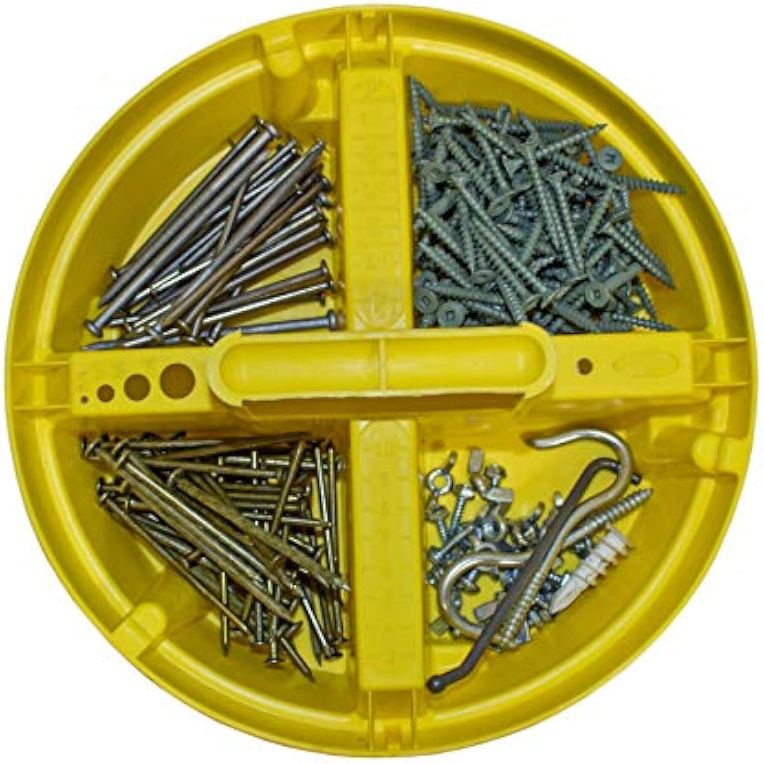 Bucket Boss 5 Gallon Pail Bucket Stacker Small Parts Tools Compartment Organizer