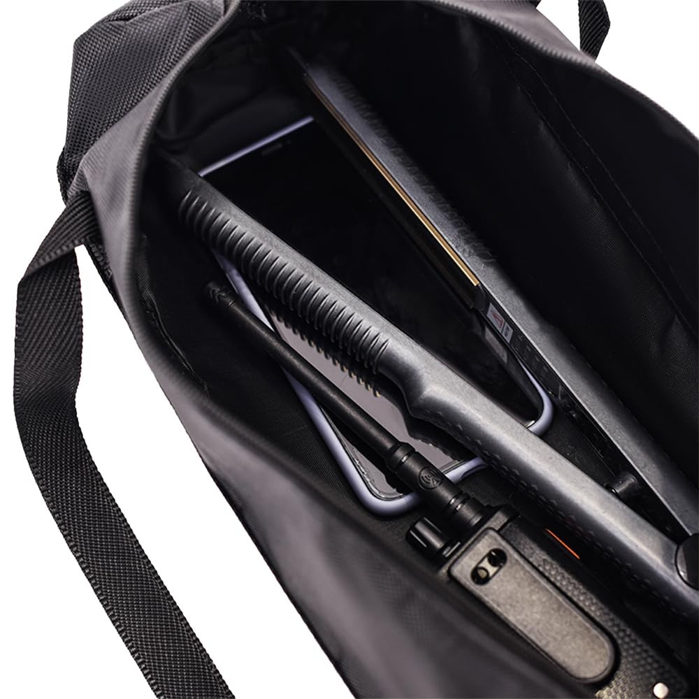 2 Pack Tool Bag With Zipper 15 Inch Utility Wide Mouth Heavy Duty Storage Tote