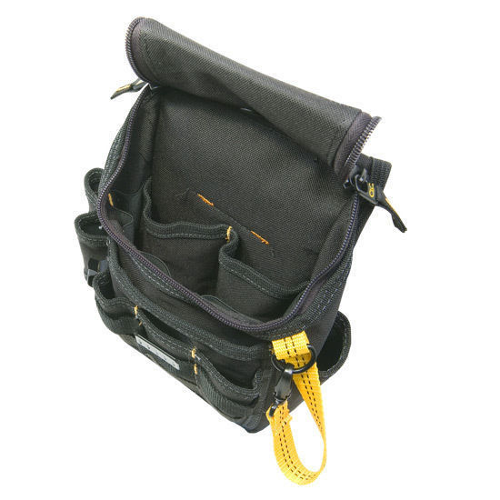 CLC 1524 Medium ZIPTOP Utility Maintenance Electrician Zippered Tool Belt Pouch