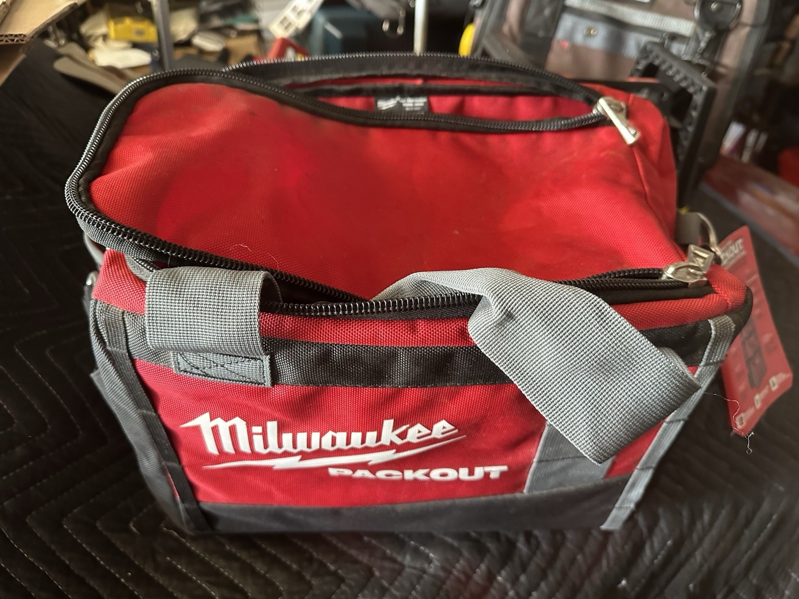 Milwaukee 48228321 15” Packout Tool Bag – Red—Unused!