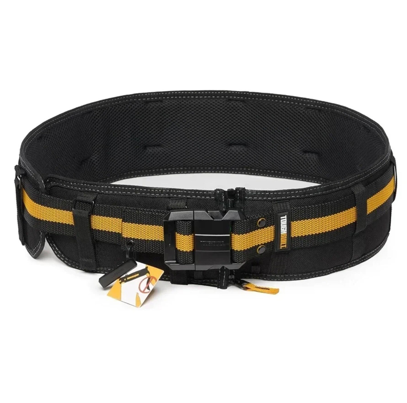ToughBuilt TB-CT-41 Padded Belt Heavy Duty Buckle Back Support Contractor Tools