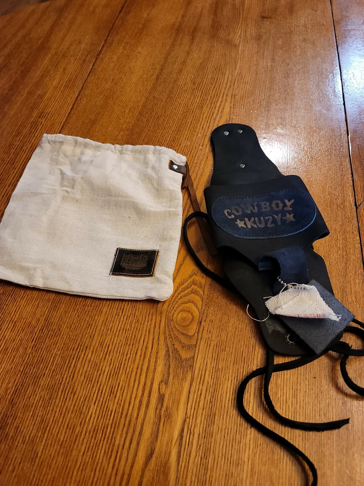 Cowboy Kuzy Hide And Drink Beer Kuzy Holster
