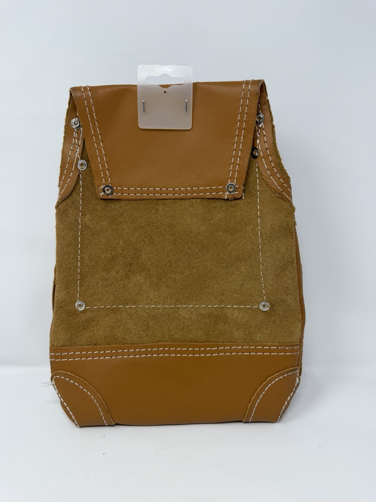 McGuire-Nicholas 689 MB 10 Pocket Pro Carpenter Pouch in Tan Full Grain Leather