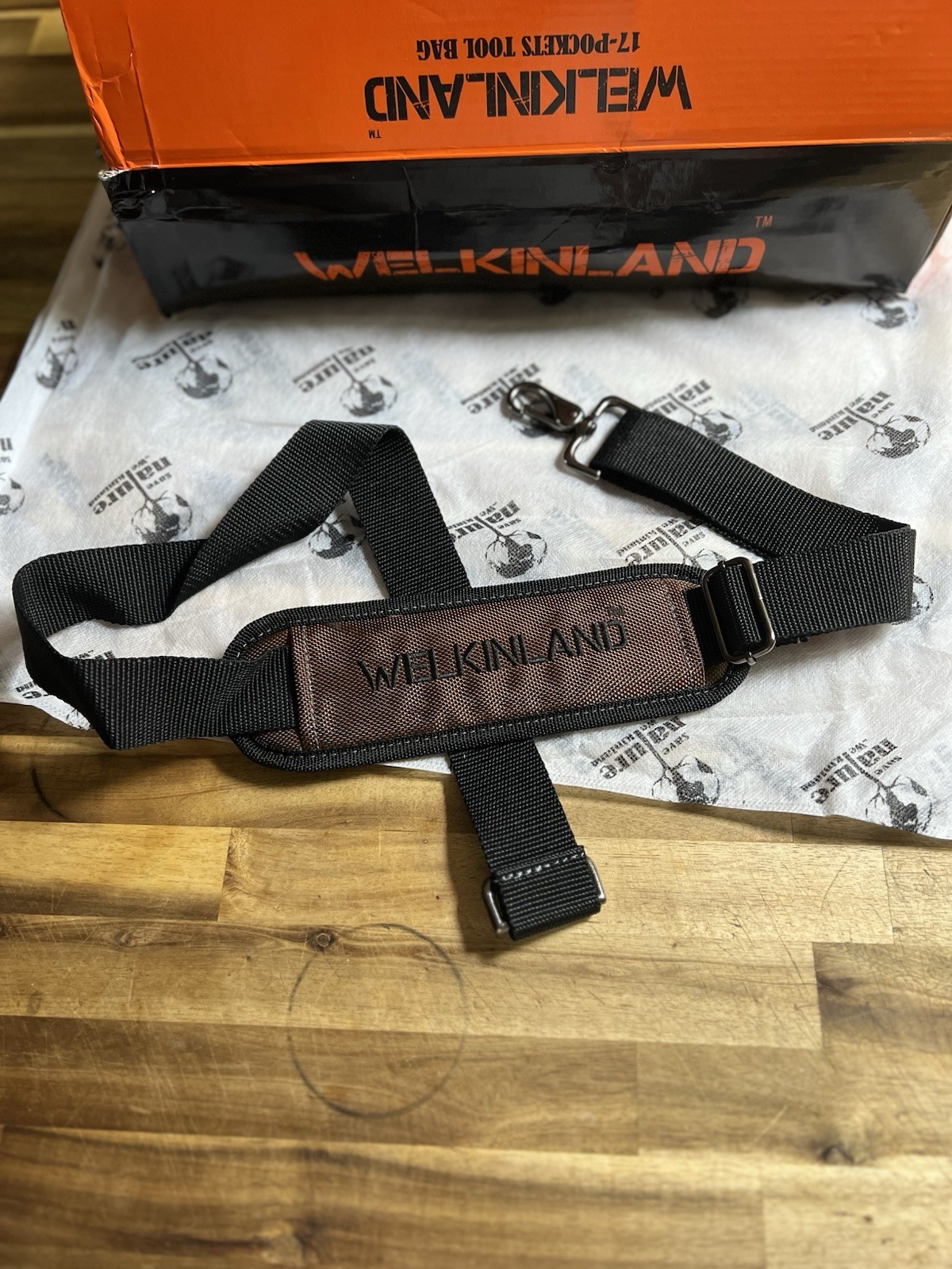 Welkinland 17 Pockets Electricians Tool Bag