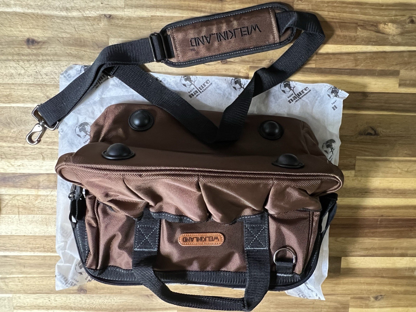 Welkinland 17 Pockets Electricians Tool Bag
