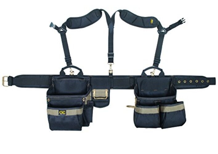 CLC 1614 20 Pocket, Heavy Duty Framers 5 Piece Comfortlift Combo Tool Belt